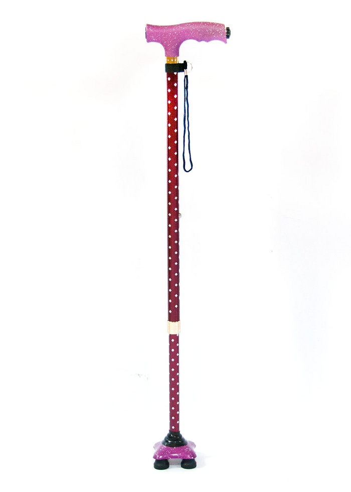 Трость четырехопорная ТР4 (Звезда)  фото 1