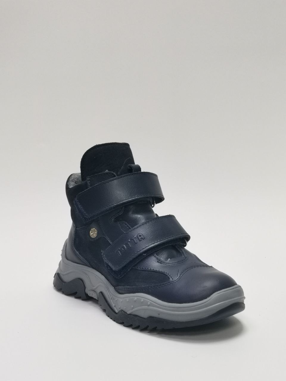 Ботинки демисезонные на байке синий 3541-БП-2,12 фото 5