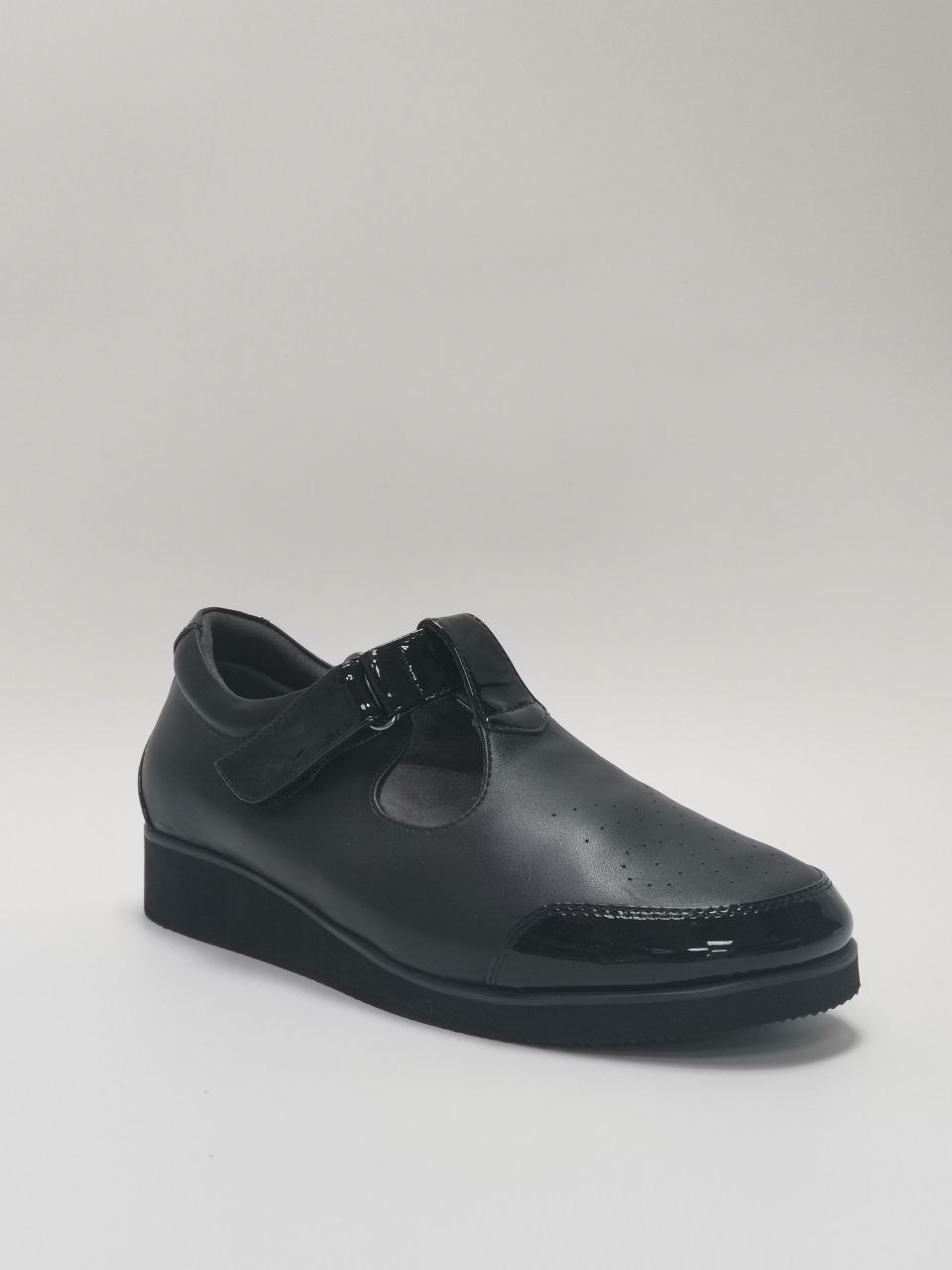 Полуботинки осенние женские цв. черный 8502-Л-501 СД фото 1