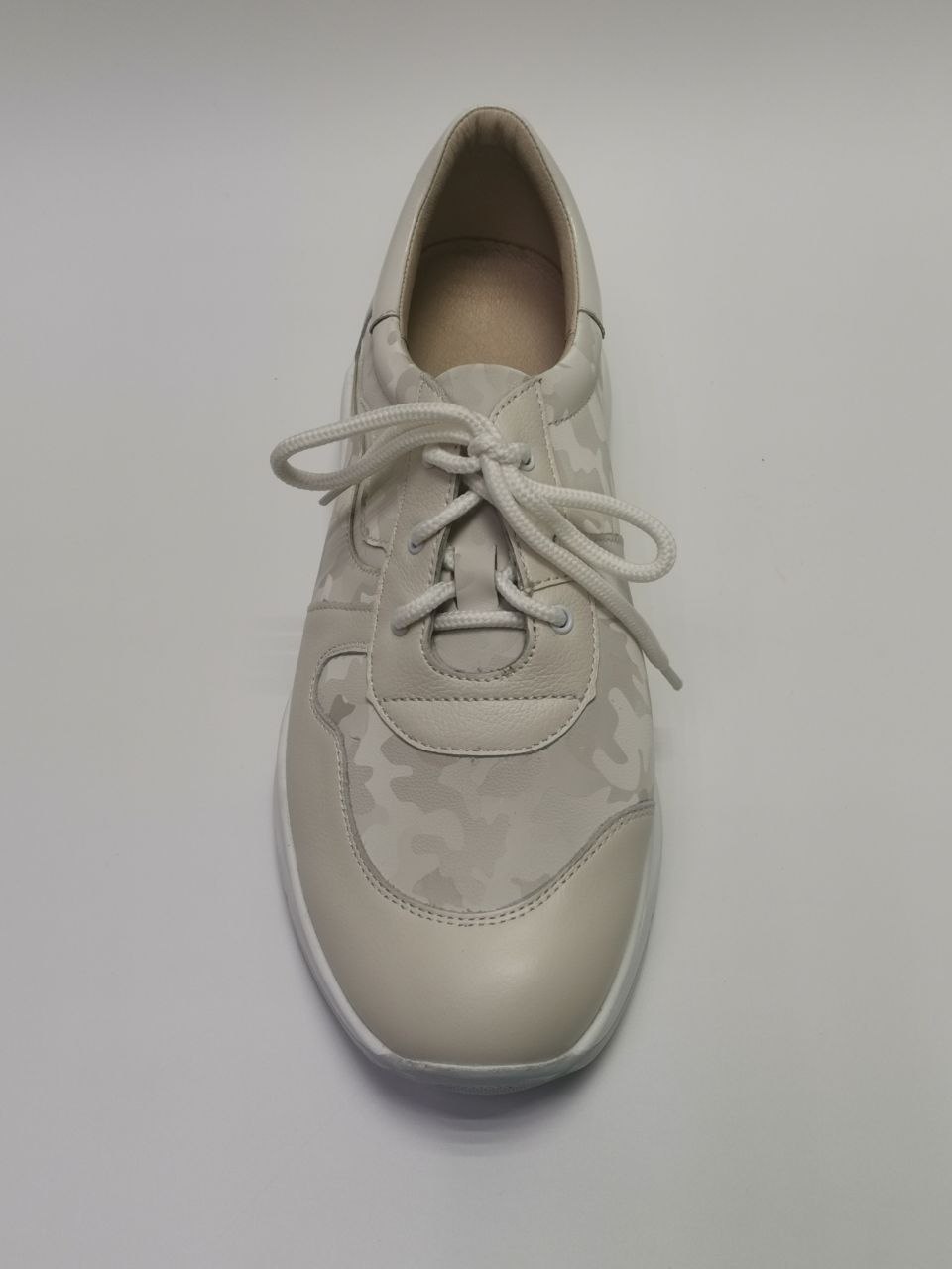 Кроссовки женские ортопедические малосложные Doctor Thomas DTD-400-9 цв.бежевый камуфляж фото 6