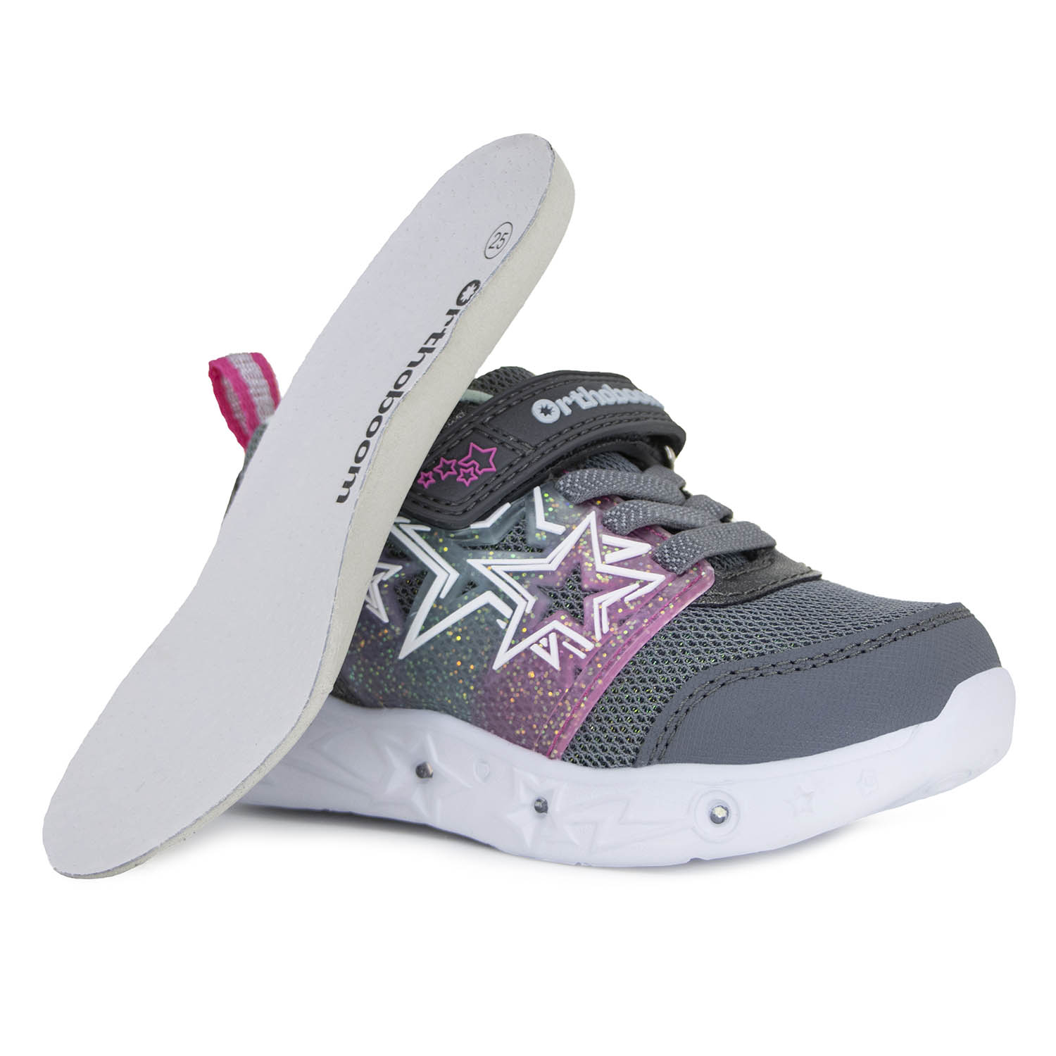 Ортопедическая обувь Orthoboom кроссовки 30225-10 галактический графит фото 3