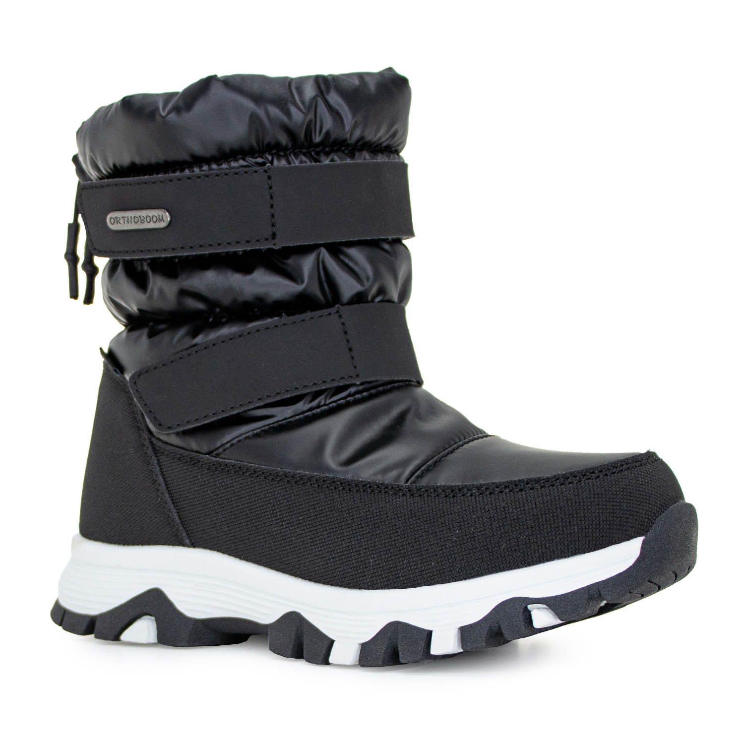 Ортопедическая обувь сапоги-дутики Orthoboom 57056-06, цвет черный фото 6