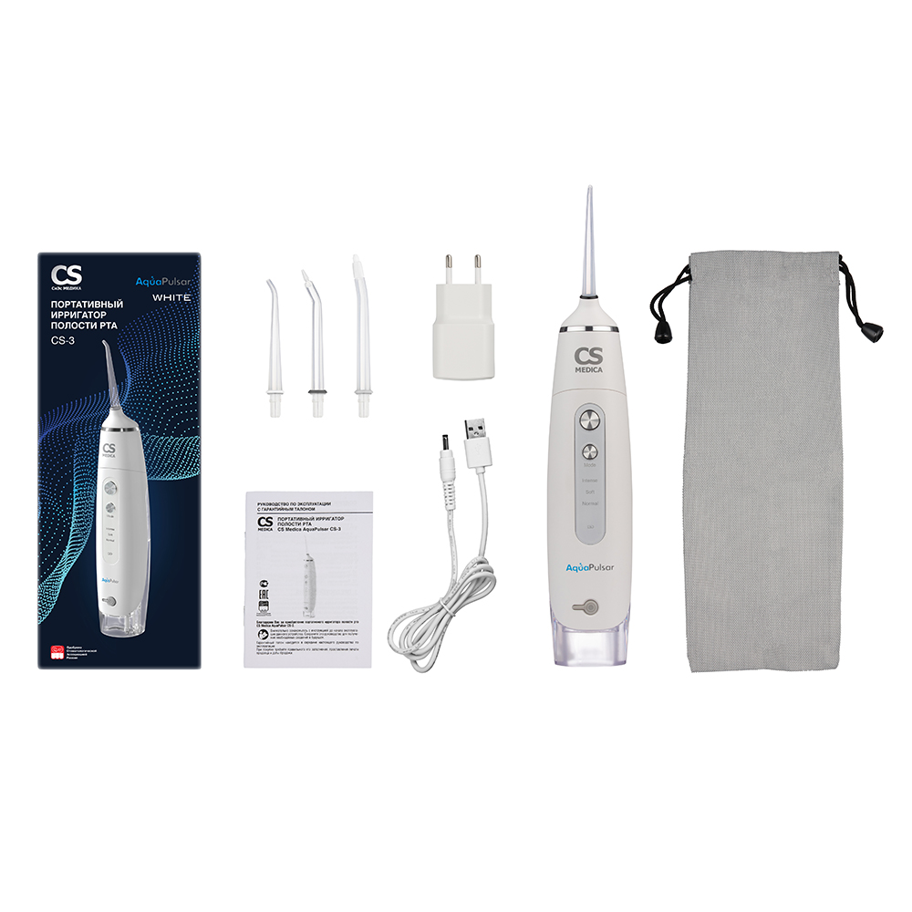 Портативный ирригатор полости рта CS Medica AquaPulsar СS-3 фото 11