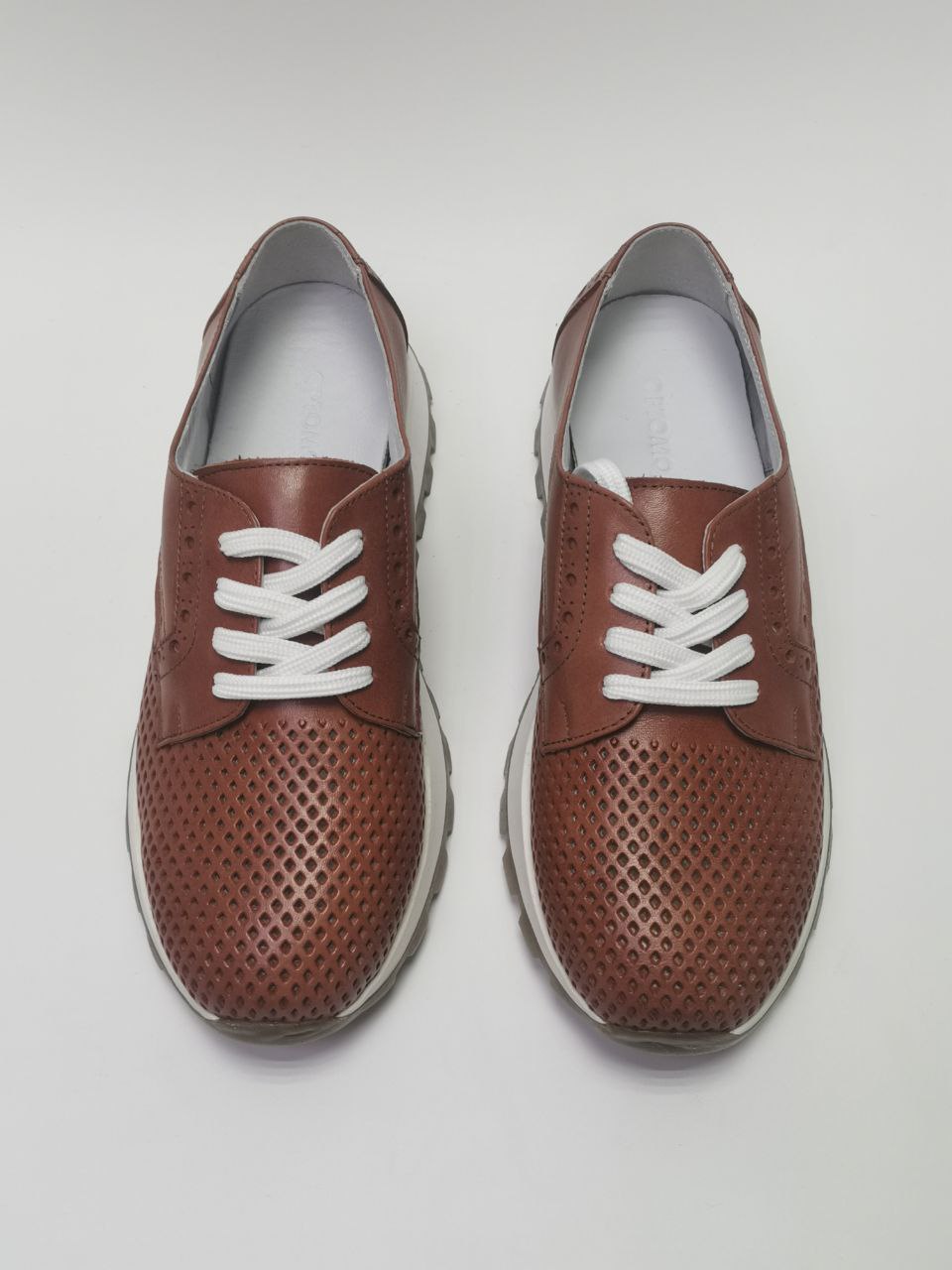 Обувь ортопедическая сложная кроссовки женские цв.рыжий 95258-Х-042 фото 6