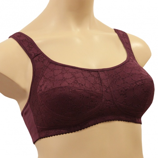 Бюстгальтер после мастэктомии Темный виноград ЛФ0901 2605 фото 1