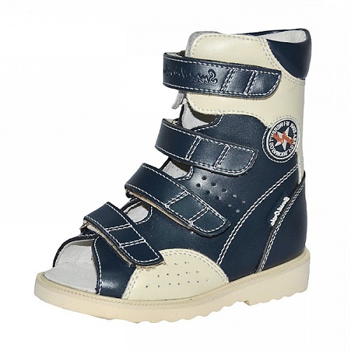 Тутор на 4-х липучках цвет синий\молочный 09-008-1 (13-120) фото 1