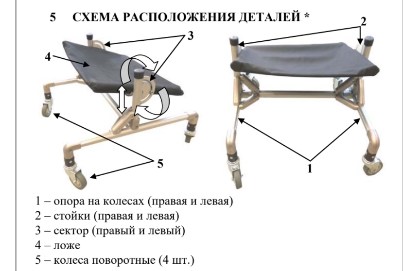 Опора для ползания "Ангел-Соло" фото 2