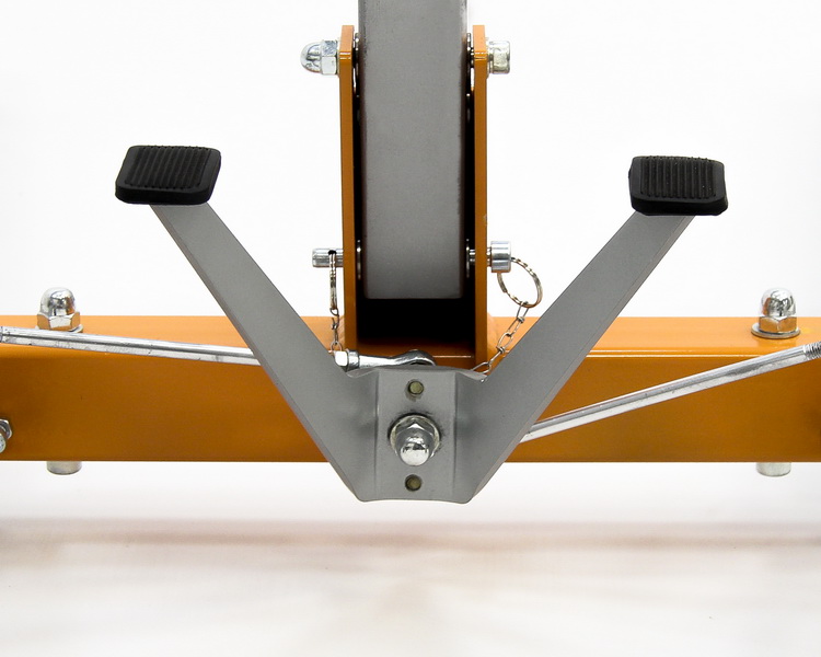 Узкий подъемник с винтовым приводом до 150 кг. MET TITAN 9-150 фото 2