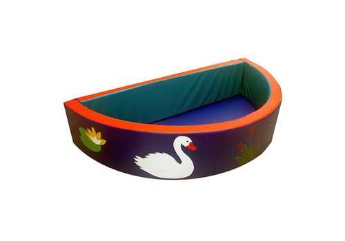 Сухой бассейн полукруглый D150*40 фото 1