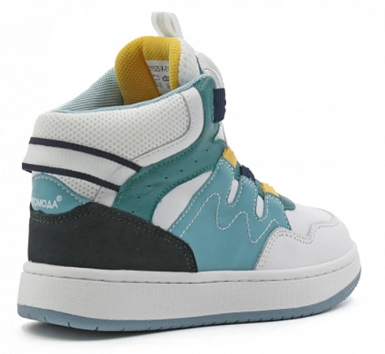 Ботинки ортопедические с высоким берцем Ортомода 21525-Х-617 с быстрой шнуровкой демисезонные фото 2