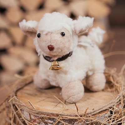 Сувенир "Овечка Бонни" (с колокольчиком) фото 4